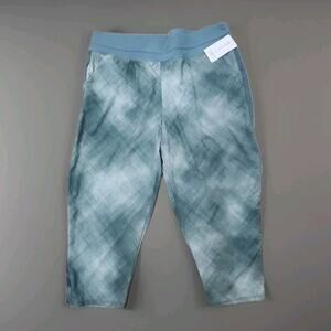 NWT Athleta Nolita Slim Tapered Printed Crop Pant Size 24